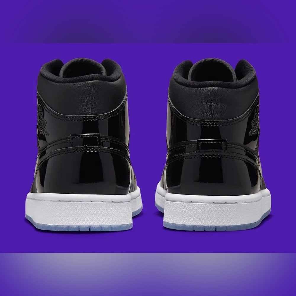 Air Jordan 1 Mid Space Jam black concord white  DV1308-004 size 8 - 13 mens - Picture 8 of 13